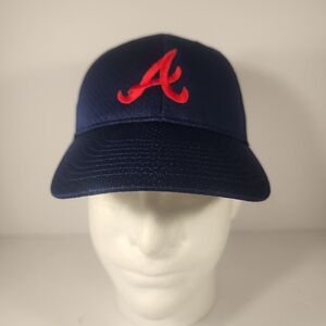 Atlanta Braves Strapback Baseball Cap By Augusta Sportswear